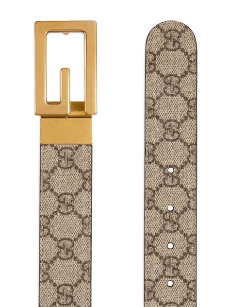 farfetch Gucci interlocking belt